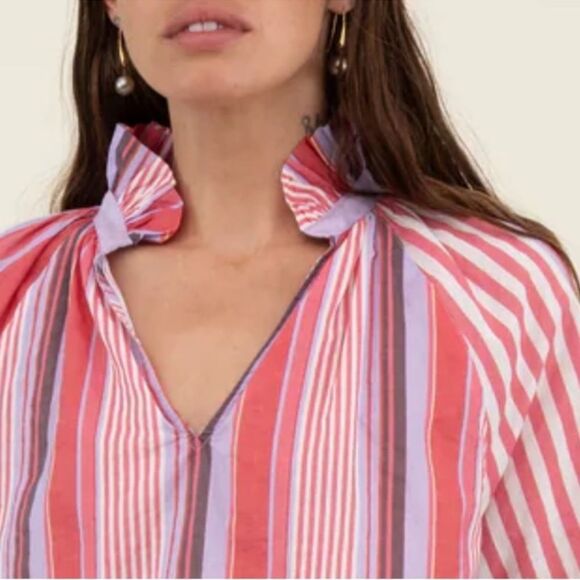 NWT A Shirt Thing MARGOT EYELET
LIME Blouse Size Large - Picture 4 of 11